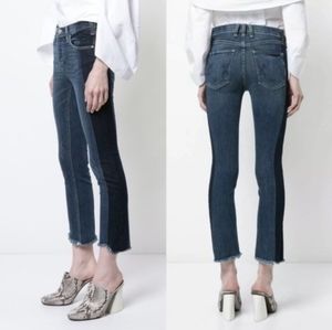 Mcguire Valletta Two-Tone Crop Jeans